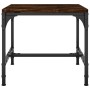 Mesa de centro madera contrachapada roble ahumado 50x50x35 cm de vidaXL, Mesas de centro - Ref: Foro24-819399, Precio: 25,02 ...