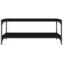Mesa de centro madera contrachapada negro 80x50x40 cm de vidaXL, Mesas de centro - Ref: Foro24-819367, Precio: 53,78 €, Descu...