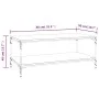 Mesa de centro madera contrachapada negro 80x50x40 cm de vidaXL, Mesas de centro - Ref: Foro24-819367, Precio: 53,78 €, Descu...