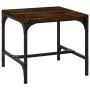 Side tables 2 units smoked oak plywood 40x40x35 cm by vidaXL, Coffee table - Ref: Foro24-819407, Price: 28,71 €, Discount: %