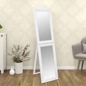 Espejo de pie blanco 40x160 cm de vidaXL, Espejos - Ref: Foro24-351520, Precio: 69,94 €, Descuento: %