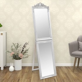 Espejo de pie plateado 50x200 cm de vidaXL, Espejos - Ref: Foro24-351530, Precio: 74,49 €, Descuento: %