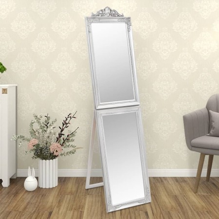 Espejo de pie plateado 40x160 cm de vidaXL, Espejos - Ref: Foro24-351522, Precio: 74,81 €, Descuento: %