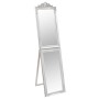 Espejo de pie plateado 45x180 cm de vidaXL, Espejos - Ref: Foro24-351526, Precio: 84,34 €, Descuento: %