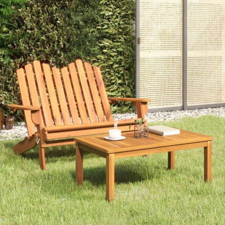 Juego de muebles de jardín Adirondack 2 piezas madera acacia de vidaXL, Conjuntos de jardín - Ref: Foro24-360041, Precio: 193...