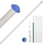 Mástil y bandera de Francia aluminio 6,23 m de vidaXL, Banderas y mangas de viento - Ref: Foro24-3147093, Precio: 73,64 €, De...