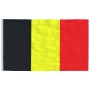 Mástil y bandera de Bélgica aluminio 6,23 m de vidaXL, Banderas y mangas de viento - Ref: Foro24-3147087, Precio: 73,59 €, De...