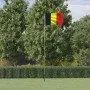 Mástil y bandera de Bélgica aluminio 5,55 m de vidaXL, Banderas y mangas de viento - Ref: Foro24-3147117, Precio: 51,97 €, De...