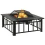 Brasero con atizador acero 79x79x46,5 cm de vidaXL, Chimeneas - Ref: Foro24-360061, Precio: 164,81 €, Descuento: %