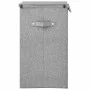 Cesto ropa sucia plegable lino sintético gris 51x34,5x59,5 cm de vidaXL, Cestas para ropa - Ref: Foro24-351040, Precio: 48,55...