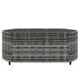 Set de muebles de jardín 4 pzas y cojines ratán sintético gris de vidaXL, Conjuntos de jardín - Ref: Foro24-319856, Precio: 3...