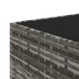 Mesa de centro jardín cuadrada ratán sintético gris 50x50x30 cm de vidaXL, Mesas de jardín - Ref: Foro24-319859, Precio: 56,1...
