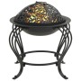 Brasero con atizador acero 49 cm de vidaXL, Chimeneas - Ref: Foro24-360059, Precio: 57,55 €, Descuento: %