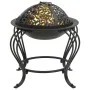 Brasero con atizador acero 49 cm de vidaXL, Chimeneas - Ref: Foro24-360059, Precio: 63,65 €, Descuento: %
