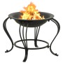 Brasero con atizador acero 49 cm de vidaXL, Chimeneas - Ref: Foro24-360059, Precio: 57,55 €, Descuento: %