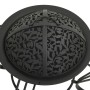 Brasero con atizador acero 49 cm de vidaXL, Chimeneas - Ref: Foro24-360059, Precio: 57,55 €, Descuento: %