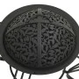 Brasero con atizador acero 49 cm de vidaXL, Chimeneas - Ref: Foro24-360059, Precio: 63,65 €, Descuento: %