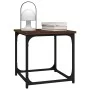 Mesa auxiliar de madera contrachapada marrón roble 40x40x40 cm by vidaXL, Coffee table - Ref: Foro24-823291, Price: 25,31 €, ...