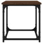 Mesa auxiliar de madera contrachapada marrón roble 40x40x40 cm de vidaXL, Mesas de centro - Ref: Foro24-823291, Precio: 26,23...