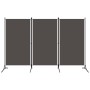 Biombo divisor de 3 paneles gris antracita 260x180 cm de vidaXL, Divisores de ambientes - Ref: Foro24-320733, Precio: 38,19 €...