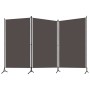 Biombo divisor de 3 paneles gris antracita 260x180 cm de vidaXL, Divisores de ambientes - Ref: Foro24-320733, Precio: 38,19 €...