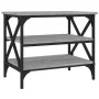 Mesa auxiliar madera contrachapada gris Sonoma 55x38x45 cm de vidaXL, Mesas de centro - Ref: Foro24-823335, Precio: 40,83 €, ...