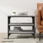 Mesa auxiliar madera contrachapada gris Sonoma 55x38x45 cm de vidaXL, Mesas de centro - Ref: Foro24-823335, Precio: 40,83 €, ...