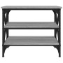 Mesa auxiliar madera contrachapada gris Sonoma 55x38x45 cm de vidaXL, Mesas de centro - Ref: Foro24-823335, Precio: 41,15 €, ...