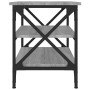 Mesa auxiliar madera contrachapada gris Sonoma 55x38x45 cm de vidaXL, Mesas de centro - Ref: Foro24-823335, Precio: 41,15 €, ...