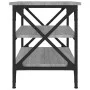 Mesa auxiliar madera contrachapada gris Sonoma 55x38x45 cm de vidaXL, Mesas de centro - Ref: Foro24-823335, Precio: 40,83 €, ...