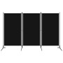 Biombo divisor de 3 paneles negro 260x180 cm de vidaXL, Divisores de ambientes - Ref: Foro24-320734, Precio: 36,71 €, Descuen...