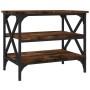 Mesa auxiliar madera contrachapada roble ahumado 55x38x45 cm de vidaXL, Mesas de centro - Ref: Foro24-823334, Precio: 44,15 €...