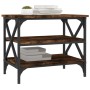Mesa auxiliar madera contrachapada roble ahumado 55x38x45 cm de vidaXL, Mesas de centro - Ref: Foro24-823334, Precio: 44,15 €...
