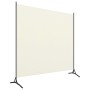 Biombo divisor de tela blanco 175x180 cm de vidaXL, Divisores de ambientes - Ref: Foro24-320735, Precio: 23,39 €, Descuento: %