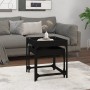 Mesitas auxiliares 2 uds madera contrachapada negra de vidaXL, Mesas de centro - Ref: Foro24-823282, Precio: 39,65 €, Descuen...