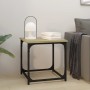 Mesa auxiliar madera contrachapada roble Sonoma 40x40x40 cm de vidaXL, Mesas de centro - Ref: Foro24-823288, Precio: 30,10 €,...