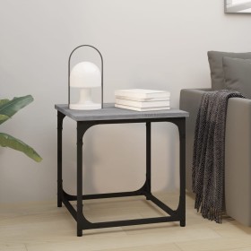 Mesa auxiliar de madera contrachapada gris Sonoma 40x40x40 cm de vidaXL, Mesas de centro - Ref: Foro24-823290, Precio: 31,17 ...