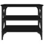 Mesa auxiliar de madera contrachapada negro 55x38x45 cm de vidaXL, Mesas de centro - Ref: Foro24-823332, Precio: 33,30 €, Des...