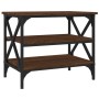 Mesa auxiliar madera contrachapada marrón roble 55x38x45 cm de vidaXL, Mesas de centro - Ref: Foro24-823336, Precio: 37,43 €,...