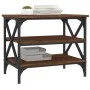 Mesa auxiliar madera contrachapada marrón roble 55x38x45 cm de vidaXL, Mesas de centro - Ref: Foro24-823336, Precio: 36,99 €,...