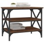 Mesa auxiliar madera contrachapada marrón roble 55x38x45 cm de vidaXL, Mesas de centro - Ref: Foro24-823336, Precio: 37,43 €,...