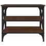 Mesa auxiliar madera contrachapada marrón roble 55x38x45 cm de vidaXL, Mesas de centro - Ref: Foro24-823336, Precio: 36,99 €,...