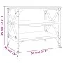 Mesa auxiliar madera contrachapada marrón roble 55x38x45 cm de vidaXL, Mesas de centro - Ref: Foro24-823336, Precio: 36,99 €,...