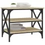 Mesa auxiliar madera contrachapada roble Sonoma 55x38x45 cm de vidaXL, Mesas de centro - Ref: Foro24-823333, Precio: 43,51 €,...