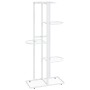 Soporte de flores de 5 estantes de metal blanco 43x22x98 cm en Soportes para macetas | Comprar online en Foru.es