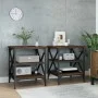 Side tables 2 pcs oak brown wood 40x42x50 cm by vidaXL, Side tables - Ref: Foro24-825781, Price: 49,21 €, Discount: %