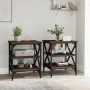 Side tables 2 pcs oak brown wood 40x42x50 cm by vidaXL, Side tables - Ref: Foro24-825781, Price: 49,21 €, Discount: %