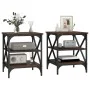 Side tables 2 pcs oak brown wood 40x42x50 cm by vidaXL, Side tables - Ref: Foro24-825781, Price: 49,21 €, Discount: %
