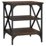 Side tables 2 pcs oak brown wood 40x42x50 cm by vidaXL, Side tables - Ref: Foro24-825781, Price: 49,21 €, Discount: %