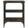 Smoked oak plywood side table 40x42x50 cm by vidaXL, Side tables - Ref: Foro24-825776, Price: 37,99 €, Discount: %